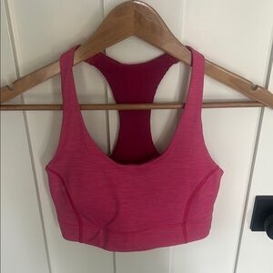 Outdoor Voices Pink Racerback Sports Bra